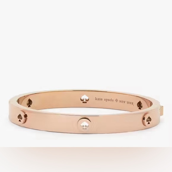 NWT! ♠️ Authentic kate spade bangle/bracelet in rose gold - Picture 3 of 8